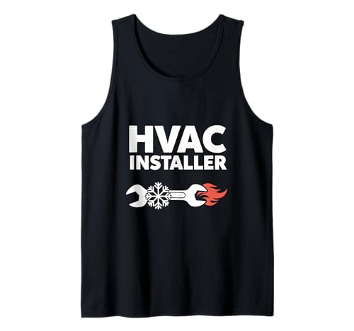 HVAC-Installateur, lustiger HVAC-Techniker, Vater, Vater, Herren Tank Top HVAC-Installateur, lustiger HVAC-Techniker, Vater, Vater, Herren Tank Top von HVAC Technician AC Repairman Tech Apparel Co.