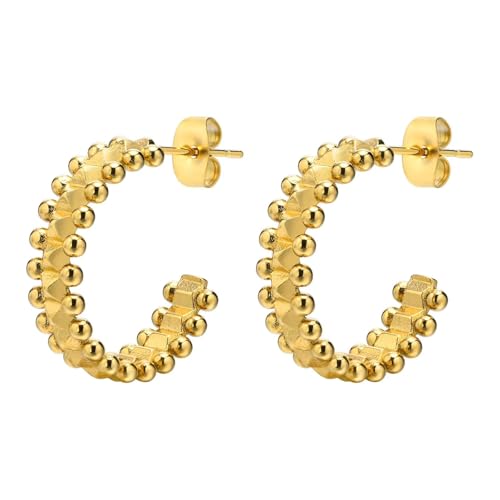 Buntes Zirkonohrringe Bolzenohrring für Frauen durchdringende Ohrhörer Schmuck Pendientes von HVBIHRJIP