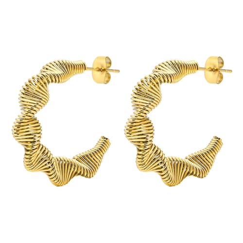 Buntes Zirkonohrringe Bolzenohrring für Frauen durchdringende Ohrhörer Schmuck Pendientes von HVBIHRJIP