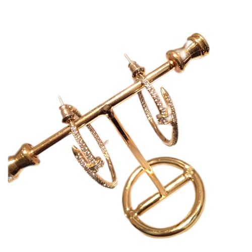 Damenohrringe Fuchsia Clear Quarz, Münzform Pendellobel Ohrringe Ohrringe von HVBIHRJIP