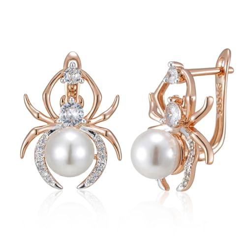 Earrings Wen Stud Hoop Punk Pearl For Fashion Rose color Accessories Retro Earrings Wen Stud Hoop Punk Pearl For Fashion Rose color Accessories Retro von HVBIHRJIP