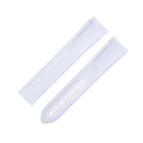 HVBIHRJIP 20 mm graues Nylon -Stoff -Uhrband -Fit für Gurt für AT150 300 Planet Ocean de Ville gebogene Ende Watch Band von HVBIHRJIP