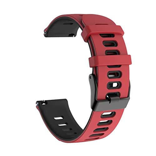 HVBIHRJIP Double Color Silicone Straps For Mibro Lite Smart Watch Band Bracelets For Xiaomi Mibro Air/Mijia Quartz Wristband von HVBIHRJIP