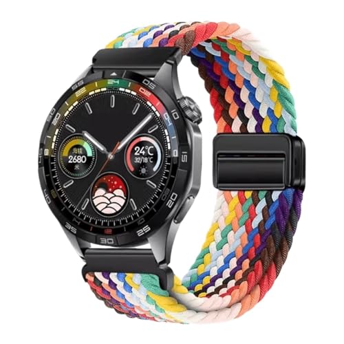 HVBIHRJIP Nylongurt 22 mm 20 mm für Uhr GT4/Pro 46mm/GT3/GT2 2E Atmungsfreies Armband für Uhr 6/5/4/3/Gear S3 Watchbänder von HVBIHRJIP