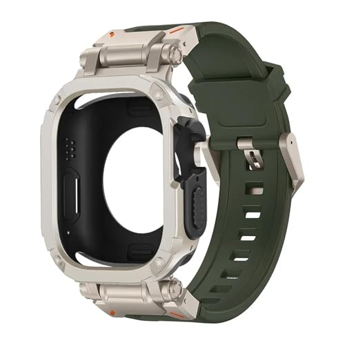 HVBIHRJIP Riemenhülle für Band Ultra 2 49 mm 44 mm 45 mm TPU Protektor Hülle Abdeckung Silikonarmband für iWatch Serie 9 8 7 6 5 4 Uhrenbandbänder HVBIHRJIP Riemenhülle für Band Ultra 2 49 mm 44 mm 45 mm TPU Protektor Hülle Abdeckung Silikonarmband für iWatch Serie 9 8 7 6 5 4 Uhrenbandbänder von HVBIHRJIP