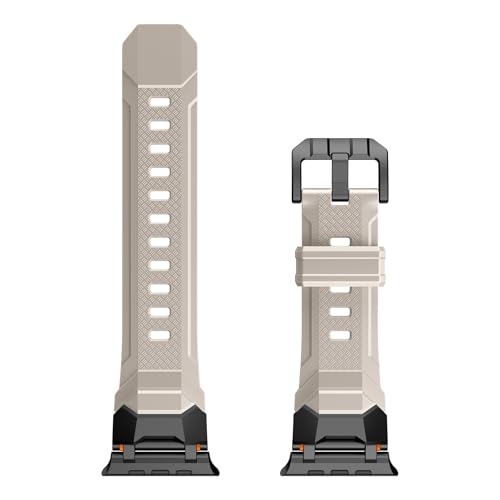HVBIHRJIP Sehen Sie sich Band ， für Band S10 46 mm 42 mm Ultra 49 mm 45 mm 44 mm Fluororubber Uhren -Water -of -Riemen von HVBIHRJIP
