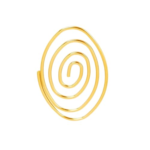 NEU 2025 7PCS Edelstahl -Stahl -Spiralmuster Charms DIY Halskette Ohrringe Schraubengewinde Anhänger handgefertigt von HVBIHRJIP