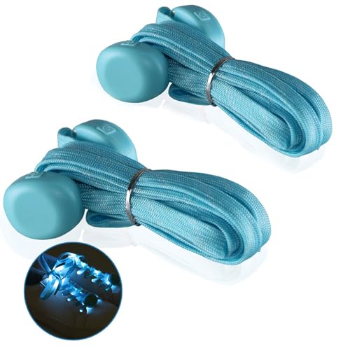 HVRFJXI Glowing Shoelaces Color Changing LED Shoelaces 110cm Long Flat Shoe Laces For Men Women Night Running Outdoor Activity Flashing Shoe Laces For Parties HVRFJXI Glowing Shoelaces Color Changing LED Shoelaces 110cm Long Flat Shoe Laces For Men Women Night Running Outdoor Activity Flashing Shoe Laces For Parties von HVRFJXI