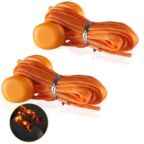 HVRFJXI Glowing Shoelaces Color Changing LED Shoelaces 110cm Long Flat Shoe Laces For Men Women Night Running Outdoor Activity Flashing Shoe Laces For Parties HVRFJXI Glowing Shoelaces Color Changing LED Shoelaces 110cm Long Flat Shoe Laces For Men Women Night Running Outdoor Activity Flashing Shoe Laces For Parties von HVRFJXI