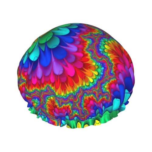 Duschhaube für Damen und Herren, wiederverwendbar, leicht, weich, mit elastischem Band von HVTTIOR