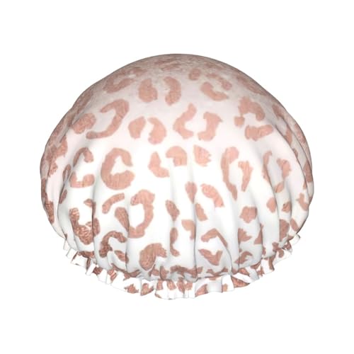 Duschhaube für Damen und Herren, wiederverwendbar, leicht, weich, mit elastischem Band von HVTTIOR