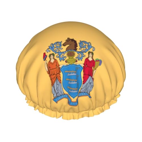 Duschhaube für Damen und Herren, wiederverwendbar, leicht, weich, mit elastischem Band von HVTTIOR