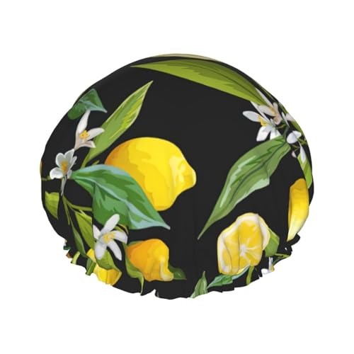 Duschhaube für Damen und Herren, wiederverwendbar, leicht, weich, mit elastischem Band von HVTTIOR