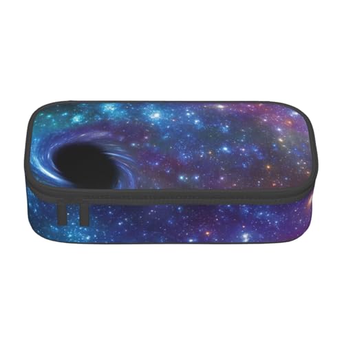 HVTTIOR Galaxy Print Essential Federmäppchen mit großem Fassungsvermögen, 21,6 x 5,1 x 9,4 cm, funktionale Tasche für Damen von HVTTIOR