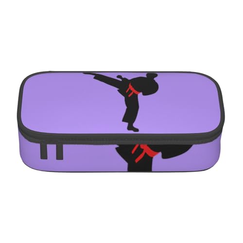 HVTTIOR Karate Boy Vector Wechselgürtel, Farbdruck, großes Fassungsvermögen, 21,6 x 5,1 x 9,4 cm, funktionale Tasche für Damen von HVTTIOR