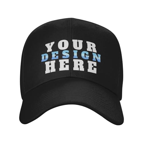 HWFOI personalisiert Cap personalisierte Basecap personalisierte Baseballkappe mütze selber gestalten mit Foto/Logo/Text Cap selbst gestalten Trucker-Caps für Männer & Frauen in großen Mengen von HWFOI