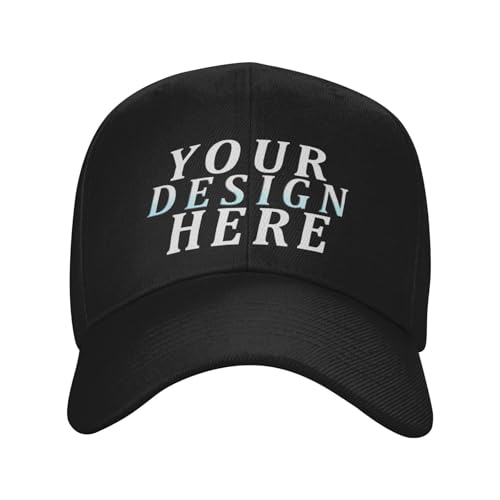 HWFOI personalisiert Cap personalisierte Basecap personalisierte Baseballkappe mütze selber gestalten mit Foto/Logo/Text Cap selbst gestalten Trucker-Caps für Männer & Frauen in großen Mengen von HWFOI