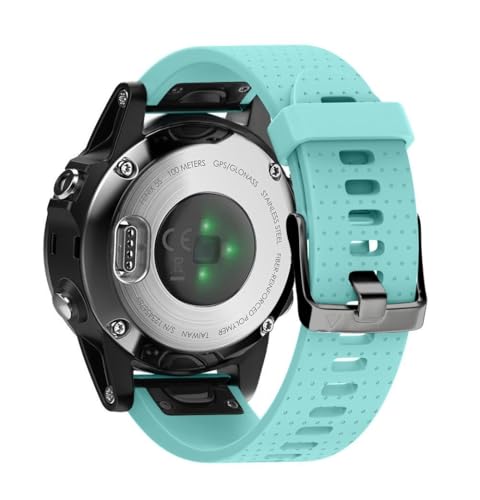 HGNOF Ersatz-Armband für Fenix 5S/Fenix 6S, 20 mm, leicht anzubringen, Silikon, Ersatz für Fenix 7S/Fenix 5S Plus/Fenix 6S Pro/D2 Delta S Smartwatches, Einheitsgröße, Achat von HWGO