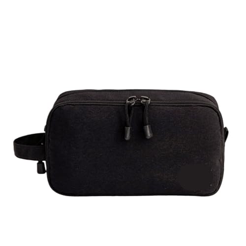 Kosmetiktasche Travel Bag Waterproof Men Hanging Makeup Bag Multipurpose Cosmetic Women Necessaries Make Up Wash Toiletry Toilet Bag Pouch(Black) von HWJFDC