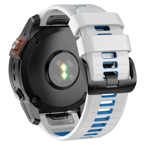 22mm Uhrenband für Garmin Fenix 7 Pro/Fenix 7/Fenix 6/Fenix 6 Pro/Fenix 5/Epix Pro 47mm, 22mm Silicone QuickFit -Ersatzbänder für Garmin Forerunner 965/955/945/935 22mm Uhrenband für Garmin Fenix 7 Pro/Fenix 7/Fenix 6/Fenix 6 Pro/Fenix 5/Epix Pro 47mm, 22mm Silicone QuickFit -Ersatzbänder für Garmin Forerunner 965/955/945/935 von HXFFXHF