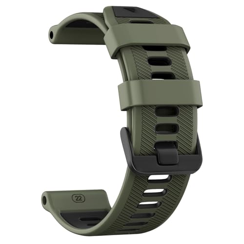 22mm Uhrenband für Garmin Forerunner 965/Forerunner 955/Forerunner 945/Forerunner 935, Soft Silicon 22mm Ersatzbänder 22mm Uhrenband für Garmin Forerunner 965/Forerunner 955/Forerunner 945/Forerunner 935, Soft Silicon 22mm Ersatzbänder von HXFFXHF
