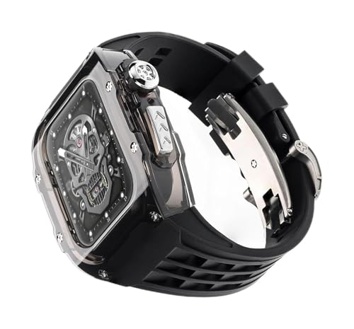 49mm 45 mm 44mm transparent Uhr Hülle Gummi -Band -Mod -Kit , kompatibel mit Apple Watch Ultra 2 8/7/6/5/4/SE -Serie , Männer Frauen RM Clear Watch Hülle Sport atmungsaktiven Riemen Ersatz 49mm 45 mm 44mm transparent Uhr Hülle Gummi -Band -Mod -Kit , kompatibel mit Apple Watch Ultra 2 8/7/6/5/4/SE -Serie , Männer Frauen RM Clear Watch Hülle Sport atmungsaktiven Riemen Ersatz von FXHHXFH