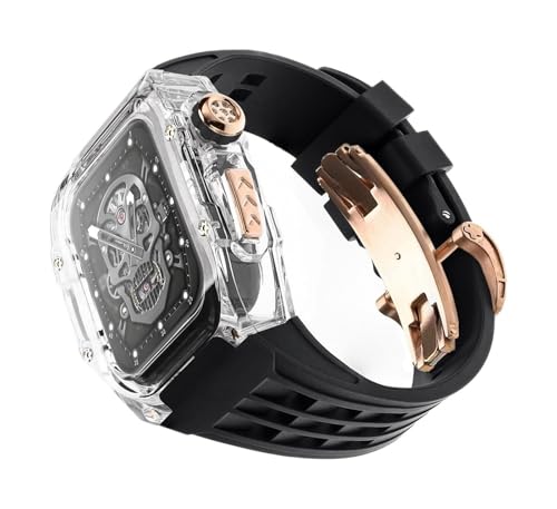 49mm 45 mm 44mm transparent Uhr Hülle Gummi -Band -Mod -Kit , kompatibel mit Apple Watch Ultra 2 8/7/6/5/4/SE -Serie , Männer Frauen RM Clear Watch Hülle Sport atmungsaktiven Riemen Ersatz 49mm 45 mm 44mm transparent Uhr Hülle Gummi -Band -Mod -Kit , kompatibel mit Apple Watch Ultra 2 8/7/6/5/4/SE -Serie , Männer Frauen RM Clear Watch Hülle Sport atmungsaktiven Riemen Ersatz von FXHHXFH