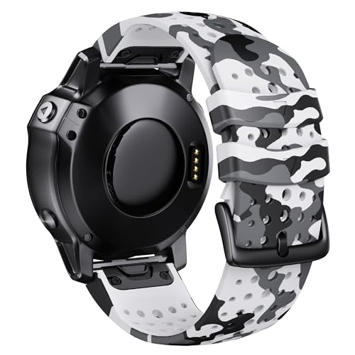 Für Garmin Fenix 8x Fenix 7x Sport Silicon Watch Band 26 -mm -Ersatzriemen für Fenix 6x/6x Pro/5x Plus/Tactix 7 Pro/Enduro 2/Fenix 3/Descent MK2 Für Garmin Fenix 8x Fenix 7x Sport Silicon Watch Band 26 -mm -Ersatzriemen für Fenix 6x/6x Pro/5x Plus/Tactix 7 Pro/Enduro 2/Fenix 3/Descent MK2 von HXFFXHF
