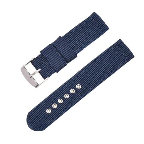 HXFFXHF Canvas Nylon Uhrenband 16 mm 18 mm 20 mm 22 mm 24mm Waschbeobachter Ersatzband HXFFXHF Canvas Nylon Uhrenband 16 mm 18 mm 20 mm 22 mm 24mm Waschbeobachter Ersatzband von HXFFXHF