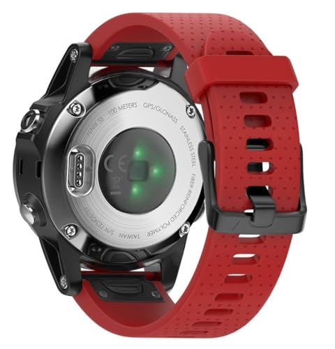 HXFFXHF Für Fenix ​​5S/Fenix ​​6S -Bänder 20mm Easy Fit Silicon Watch -Bänder Ersatz für Fenix ​​7S/Fenix ​​5S Plus/Fenix ​​6S Pro/D2 Deltas Smartwatches von HXFFXHF
