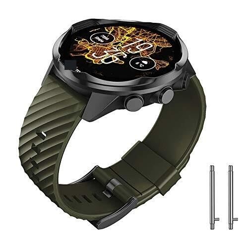 HXFFXHF Für Männer und Frauen Sportwache für Suunto 7 Soft Silicon Bandersatz Armband von HXFFXHF