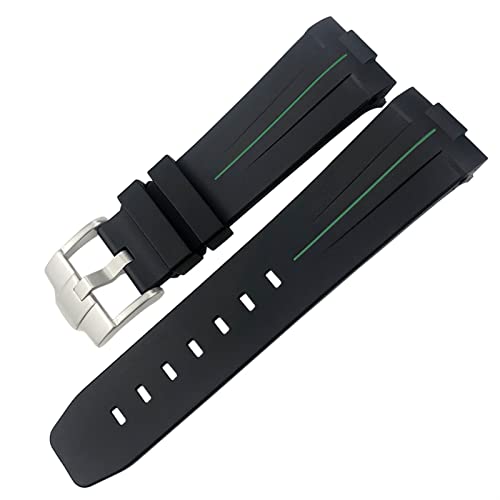 HXFFXHF Gummi -Uhrband für Tudor Heritage Black Bay Bronze Pelagos wasserdichte Sportarmbänder 23mm 22 mm 24mm Uhrengurt von HXFFXHF