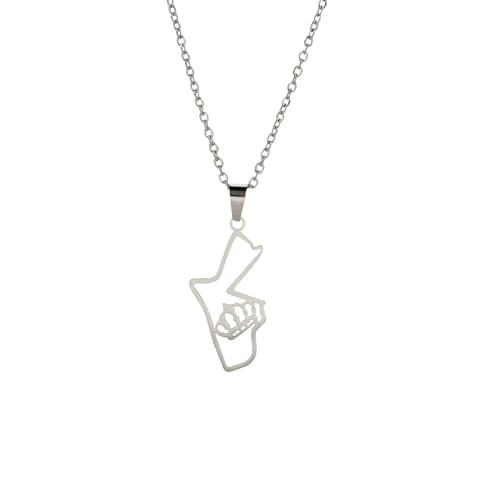 HXFFXHF Halskette Anhänger Kette Männer Frauen Schmuck Durchbrochene Anhänger Halskette Hohl Für Frauen von FXHHXFH