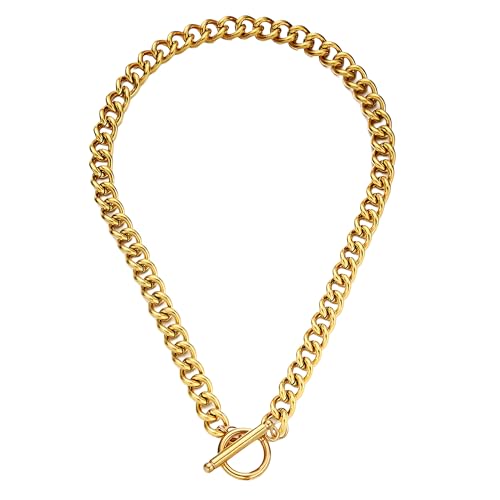HXFFXHF Mädchen Schmuckzubehör Blume Kippkette für Frauen, Charms Blume Toggle Clasp Halshuhnschale Inlay Toggle Paperclip -Kette - Kreis, Herzanhänger Halskette Halskette HXFFXHF Mädchen Schmuckzubehör Blume Kippkette für Frauen, Charms Blume Toggle Clasp Halshuhnschale Inlay Toggle Paperclip -Kette - Kreis, Herzanhänger Halskette Halskette von HXFFXHF