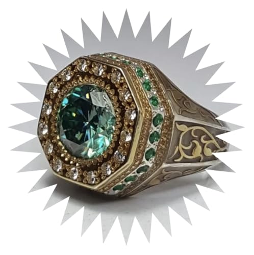 HXFFXHF Mädchenprodukte Ringe Ring Schmuck Frauen Männer versprechen Hochzeit Pop Retro Totem Zwei -Ton -Ringgeschenke von HXFFXHF