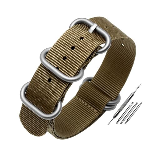 HXFFXHF Nylon Uhrengurt 16mm - 26mm Uhrenband wasserdichtes Uhrengurt Durchsuhr -Uhren -Austausch Wristband + Installationswerkzeuge HXFFXHF Nylon Uhrengurt 16mm - 26mm Uhrenband wasserdichtes Uhrengurt Durchsuhr -Uhren -Austausch Wristband + Installationswerkzeuge von HXFFXHF