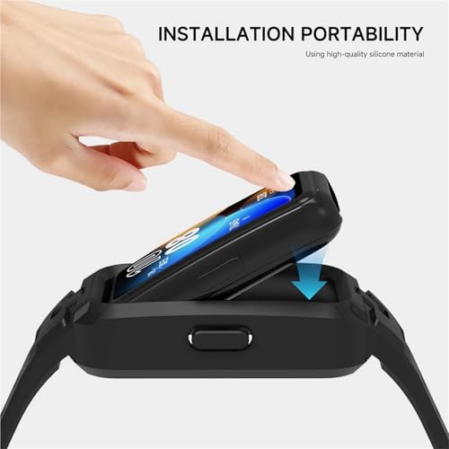 HXFFXHF Silikongurt für Band 9 8 7 6 Smart Watch Ersatz Armband Sport atmungsaktiv HXFFXHF Silikongurt für Band 9 8 7 6 Smart Watch Ersatz Armband Sport atmungsaktiv von HXFFXHF