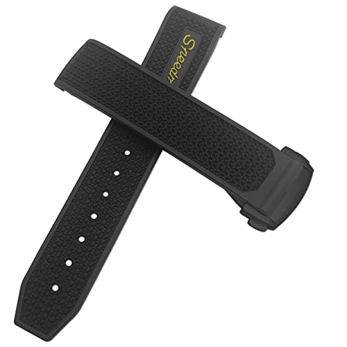 HXFFXHF Uhrenarmband aus Silikon, wasserdicht, für Omega Speedmaster Heritage Seamaster, 22 mm, 20 mm, 19 mm, 21 mm, Uhrenarmband, 19mm-18mm HXFFXHF Uhrenarmband aus Silikon, wasserdicht, für Omega Speedmaster Heritage Seamaster, 22 mm, 20 mm, 19 mm, 21 mm, Uhrenarmband, 19mm-18mm von HXFFXHF