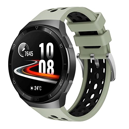 Sport Original Silicon 22mm Uhrbandgurte kompatibel mit Huawei Uhr GT 2E Smart Watch Ersatz GT2E Armband Armband Belt Correa von HXFFXHF