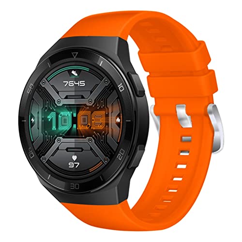 Sport Original Silicon 22mm Uhrbandgurte kompatibel mit Huawei Uhr GT 2E Smart Watch Ersatz GT2E Armband Armband Belt Correa von HXFFXHF