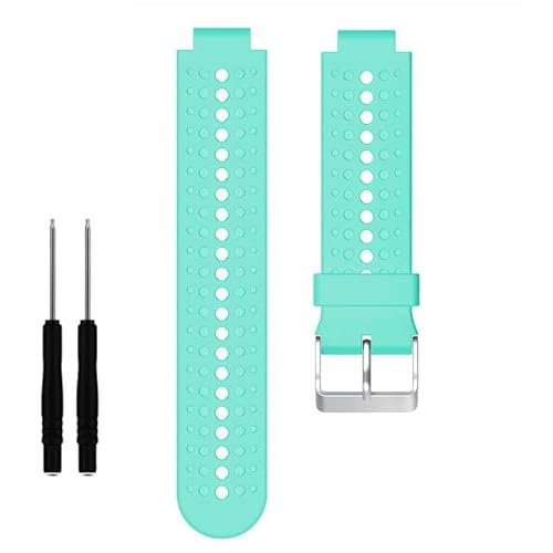 Weiches Silikonersatzbandgurt für Garmin Forerunner 220/230/235 Armband Armband für Garmin 620 630 735 Ansatz S20 S5 Weiches Silikonersatzbandgurt für Garmin Forerunner 220/230/235 Armband Armband für Garmin 620 630 735 Ansatz S20 S5 von HXFFXHF