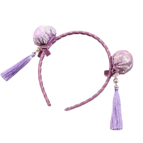 Haarband für stilvolle Dutt-Frisuren, bequem gewebt, verstellbare Kopfbedeckung für Partys von HXNH