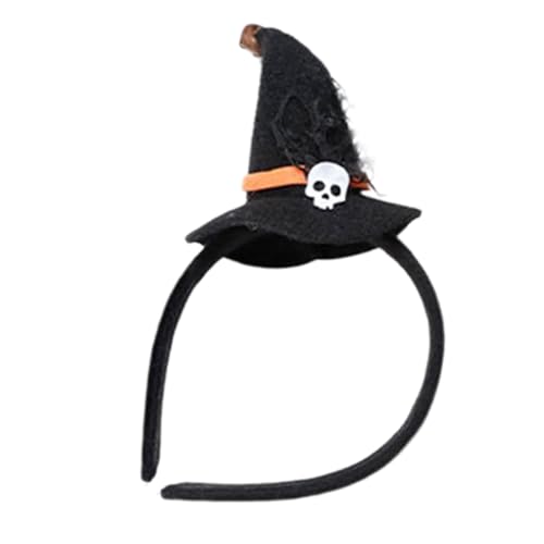 Halloween Hexenhut Haarbänder Cosplay Stirnband Styling Ornament Zubehör Kostüm Kopfschmuck für Kinder und Erwachsene von HXNH