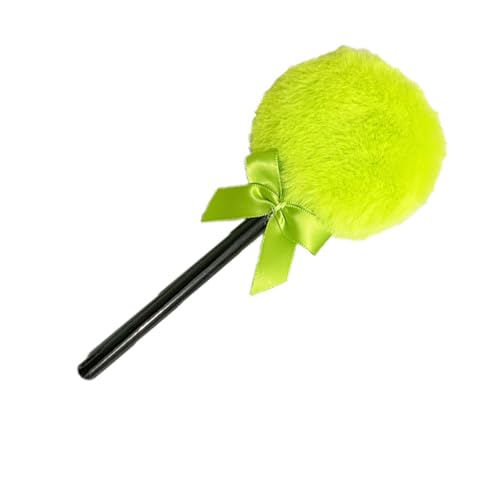 Lollipop-Form-Körperpuderapplikator, weicher Make-up-Puderquaste mit langem Griff, Beauty-Make-up-Werkzeug für Frauen, Lutscher-Form, Körperpuder-Puderquaste, Make-up-Werkzeug für Gesicht von HXNH