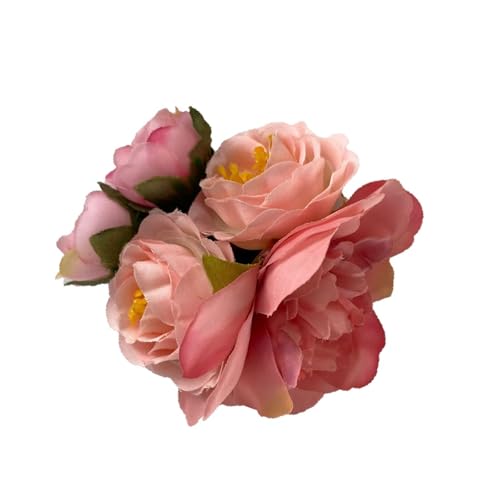 Stilvolle Blumen-Haarspange, Braut-Haarnadel mit Blumendekoration, leicht, bequem, Haarschmuck für jedes Outfit, süße Stoffblumen-Haarnadel von HXNH