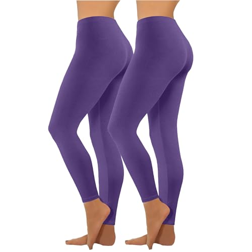 HXRYPG Amazon Warehouse Deal 2er Pack Leggings Damen Elastisch Yogahose Sportleggings Blickdicht Frauen Sporthose Yoga Hosen Teenager Mädchen Sport Leggins High Waist Angebote Des Tages Heute Lila XXL HXRYPG Amazon Warehouse Deal 2er Pack Leggings Damen Elastisch Yogahose Sportleggings Blickdicht Frauen Sporthose Yoga Hosen Teenager Mädchen Sport Leggins High Waist Angebote Des Tages Heute Lila XXL von HXRYPG