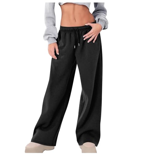 HXRYPG Jogginghose Damen Baggy Sporthose Lang Hosen Trainingshose Baumwolle Freizeithose Teenager Mädchen Laufhose mit Taschen Weite Sweatpants Schlupfhose Outlet Angebote Schwarz S HXRYPG Jogginghose Damen Baggy Sporthose Lang Hosen Trainingshose Baumwolle Freizeithose Teenager Mädchen Laufhose mit Taschen Weite Sweatpants Schlupfhose Outlet Angebote Schwarz S von HXRYPG