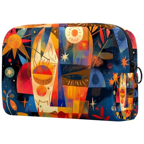 Kosmetiktasche Abstrakt Reisekosmetiktasche Makeup Organizer Case Für Frauen Kosmetiktasche Abstrakt Reisekosmetiktasche Makeup Organizer Case Für Frauen von HXYWQA