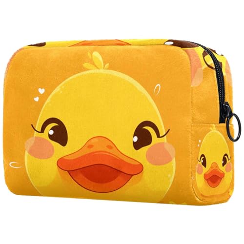 Kosmetiktasche Cute Duck Reisekosmetiktasche Makeup Organizer Case Für Frauen von HXYWQA