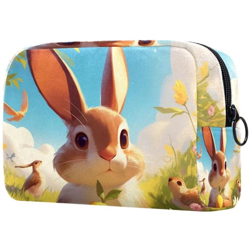 Kosmetiktasche Cute Rabbit Reisekosmetiktasche Makeup Organizer Case Für Frauen Kosmetiktasche Cute Rabbit Reisekosmetiktasche Makeup Organizer Case Für Frauen von HXYWQA